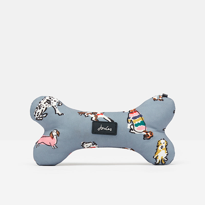 Joules Rainbow Dogs Comfort Bone Dog Toy image 0