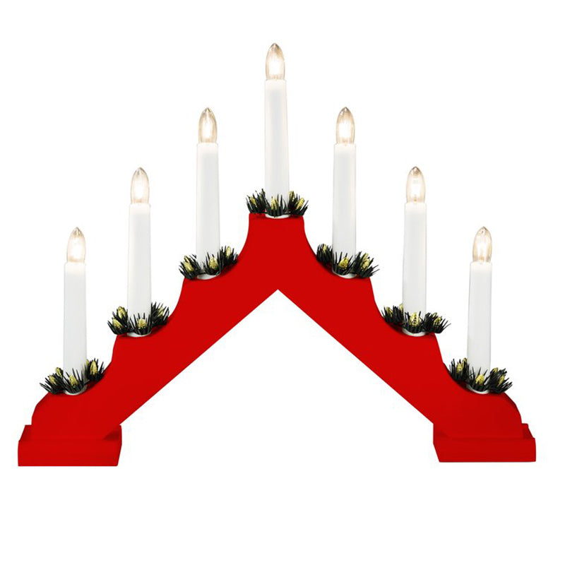 Konstsmide 7 Bulb Welcome Light - Red image 0