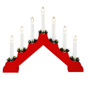 Konstsmide 7 Bulb Welcome Light - Red image 1