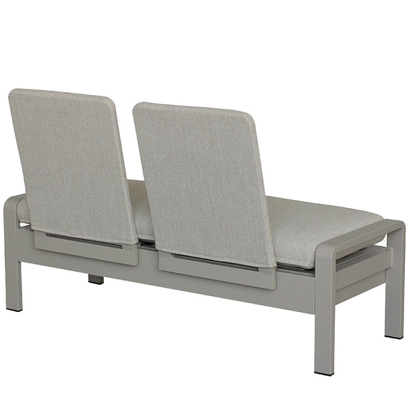 Bramblecrest Prague Modular L-Shape Sofa Set in Latte with Height-Adjustable Table (Seats 8) image 18