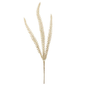SageDecor Glittered Regency Fern Spray (60cm) image 0