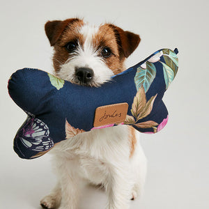 Joules Botanical Floral Comfort Bone Dog Toy image 1