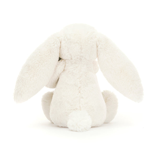 Jellycat Bashful Bunny with Christmas Tree image 2