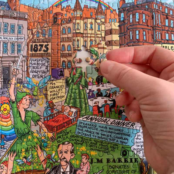 Gibsons Great Ormond Street Hospital 1000 Piece Jigsaw Puzzle image 2