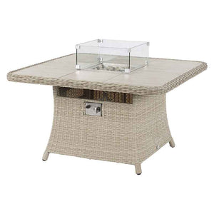 Bramblecrest Chedworth Square Reclining Fire Pit Set in Sandstone image 6