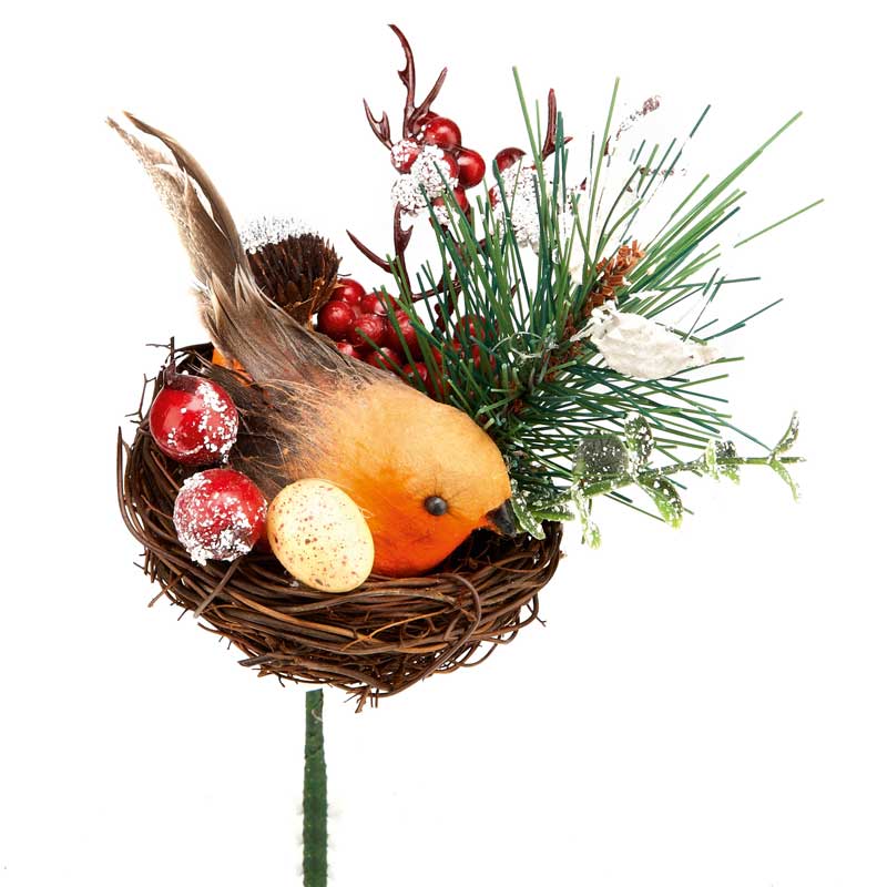 Premier Robin In Nest Pick image 0
