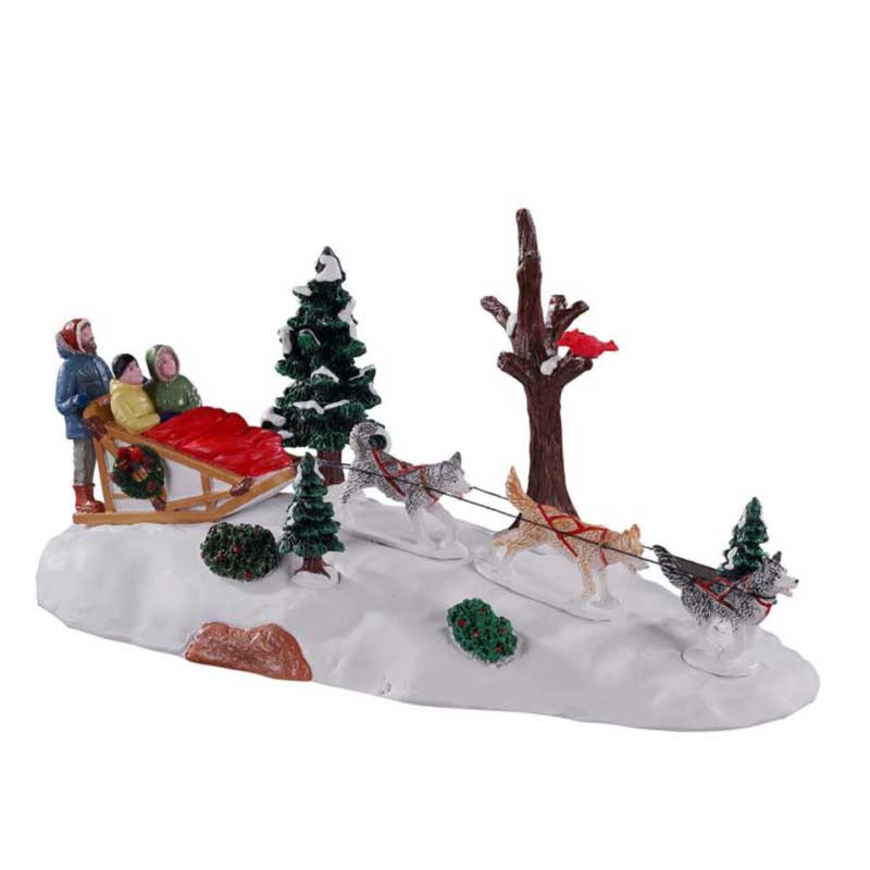 Lemax Dog Sledding Afternoon image 0