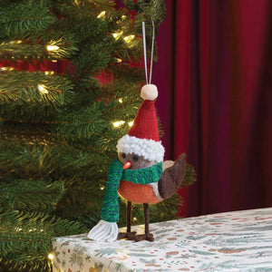 Three Kings Festive Robin Pendant image 0