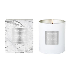Stoneglow Luna English Pear & Freesia Fragranced Candle image 0