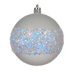 Decoris Transparent Matt Shatterproof Bauble image 0