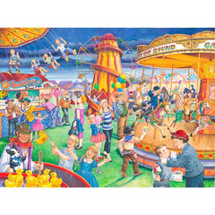 House Of Puzzles Fairground Rides Big 250 Piece Jigsaw Puzzle image 0