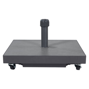 Platinum Ceramica Wheeled Parasol Base - Anthracite image 5