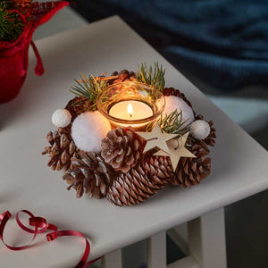 Three Kings FrostPine Candle Holder image 2