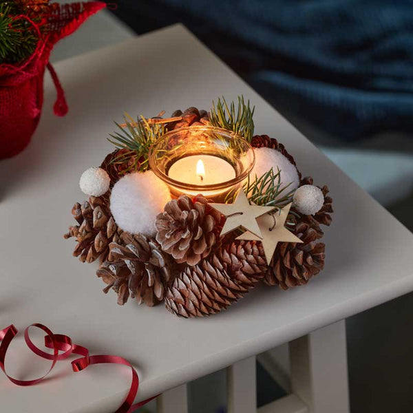 Three Kings FrostPine Candle Holder image 2