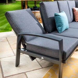 Hartman Vienna Reclining L-Shaped Corner Sofa Set with Rectangular Table image 1