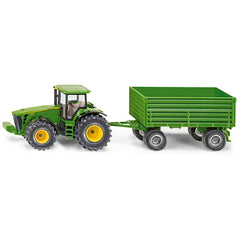 siku 1953 John Deere Tractor with Trailer 1:50 image 0
