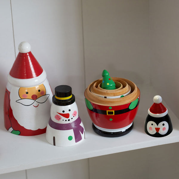 Three Kings Santa's Secret! 4 in 1 Festive Figurines image 1