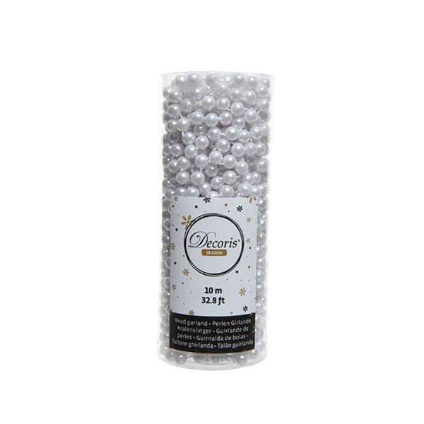Decoris Bead Garland - Winter White image