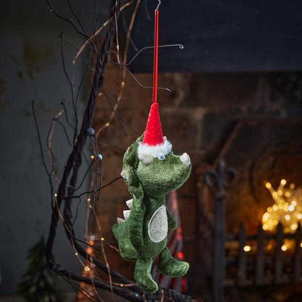 Three Kings Green Festive Dino Pendant (Assorted Designs) image 2