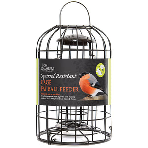 Tom Chambers Squirrel Resistant Cage Fat Ball Feeder image 0