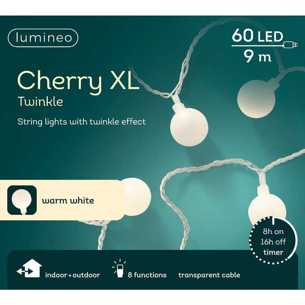 Lumineo XL Cherry Lights - Warm White image 1