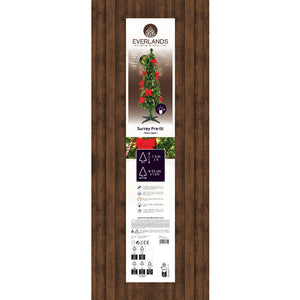 Everlands Fibre Optic Surrey Pre-Lit Christmas Tree - 5ft image 2