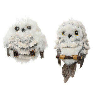 Decoris Light Grey Owl (Assorted Designs) image 0