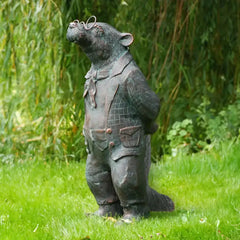Home & Garden UK Badger Garden Statue image 0