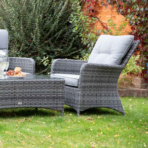 Supremo Tivoli 4-Seat Garden Lounge Set with Rectangular Coffee Table image 3
