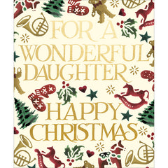 Woodmansterne Christmas Toys Daughter Christmas Card image 0