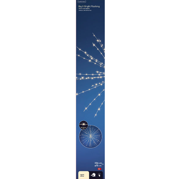 Lumineo Big & Bright Micro LED Flashing Polestar - Warm White image 2