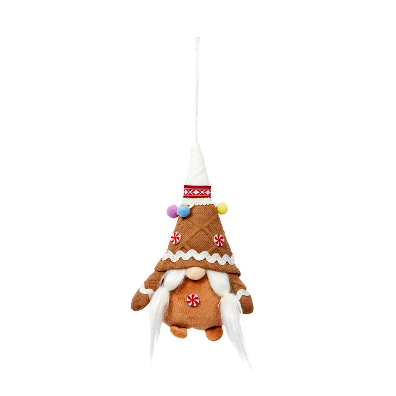 Three Kings Mr OR Mrs Gingerbread Gonk Pendant (Assorted Designs) image 0