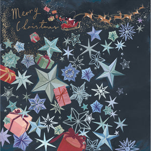 Woodmansterne Santa Christmas Card image 0