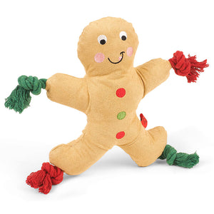 Zoon Tuff Earth Gingerbread Dog Toy image 0
