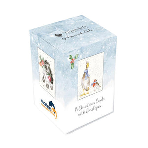 Wrendale Designs Charity Mini Boxed Cards - Duck (Pack of 16) image 1