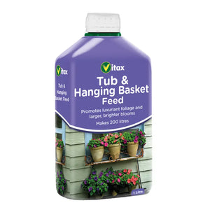 Vitax Tub & Hanging Basket Feed (1 litre) image 0