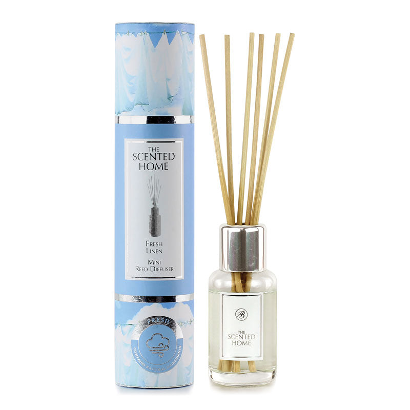 The Scented Home Fresh Linen Mini Reed Diffuser image 0