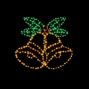Premier Flashing FLEXIBRIGHT Bells &amp; Holly image 0