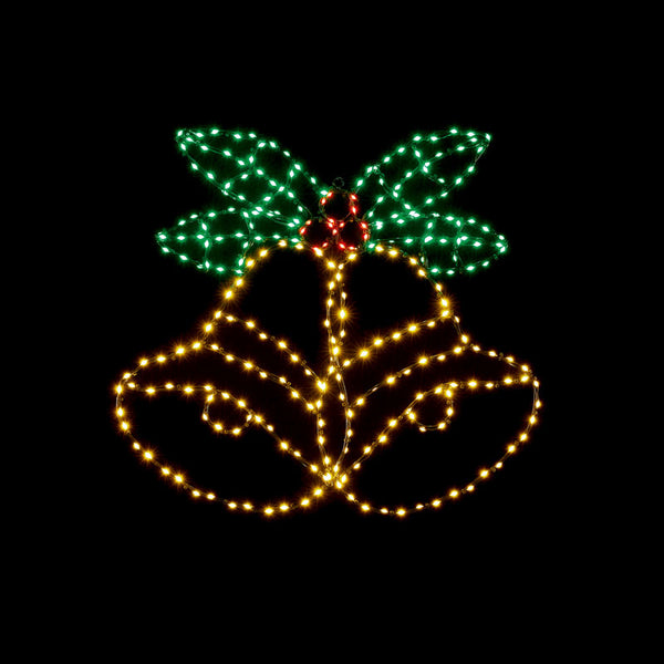 Premier Flashing FLEXIBRIGHT Bells &amp; Holly image 0