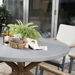Supremo Novara 4 Seat Round Outdoor Dining Set image 2