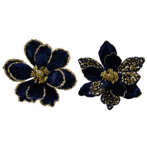 Everlands Night Blue Magnolia Clip (Assorted Designs) image 0