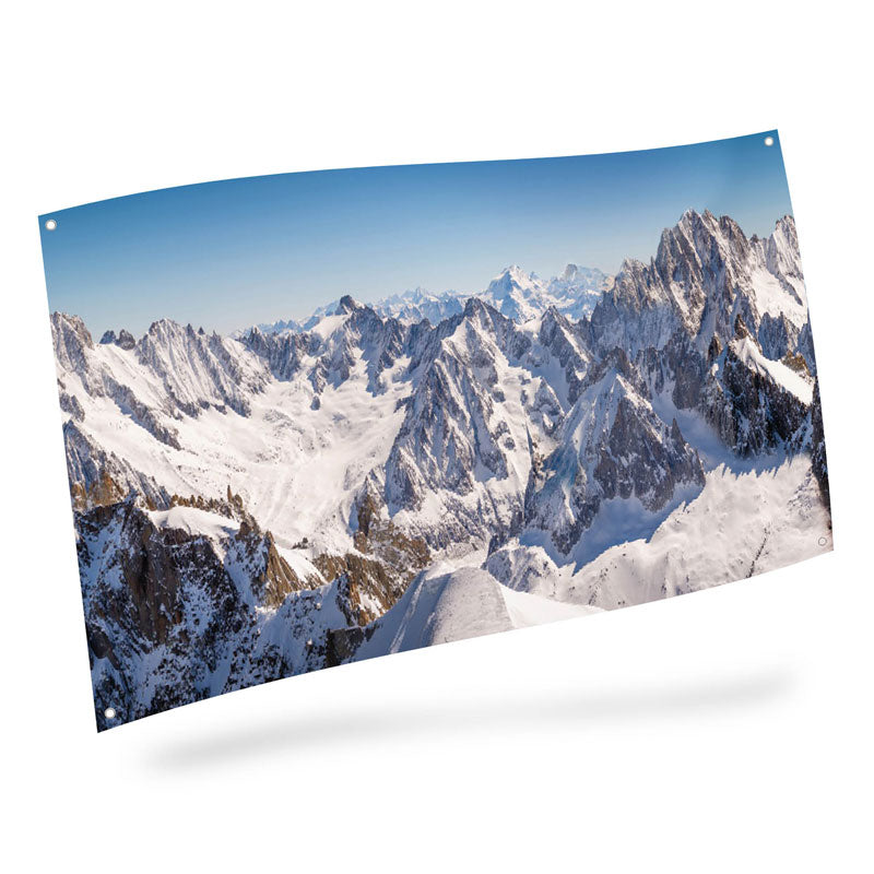 My Village Mountain Peaks XL Cloth Background image 0