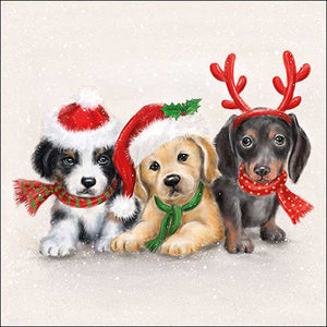 Ambiente Paper Napkins - Sweet Dogs (Pack of 20) image 0