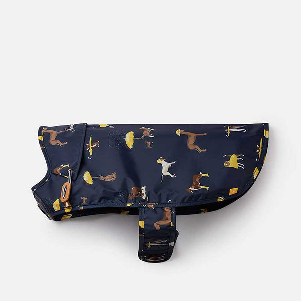 Joules Coastal Navy Raincoat for Dogs image 3