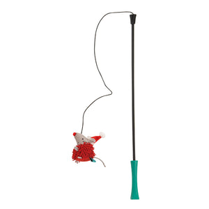 Zoon Nip-it Christmouse Tickle Stick image 0