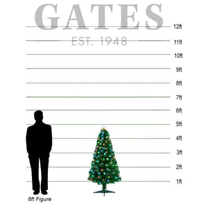 Everlands Fibre Optic Prestwick Pre-Lit Christmas Tree - 5ft image 1