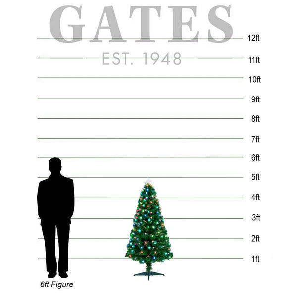 Everlands Fibre Optic Prestwick Pre-Lit Christmas Tree - 5ft image 1