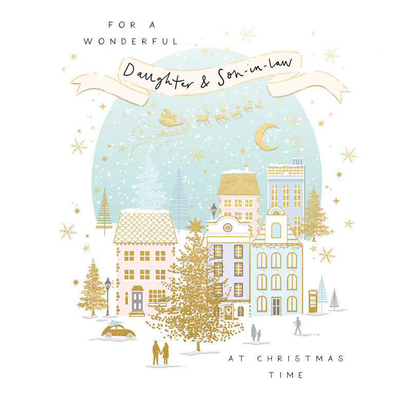 Paperlink Daughter & Son-In-Law Christmas Card image 0