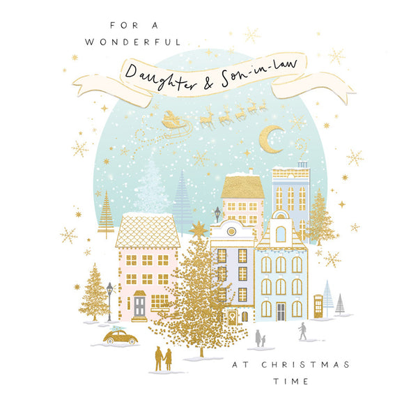 Paperlink Daughter & Son-In-Law Christmas Card image 0