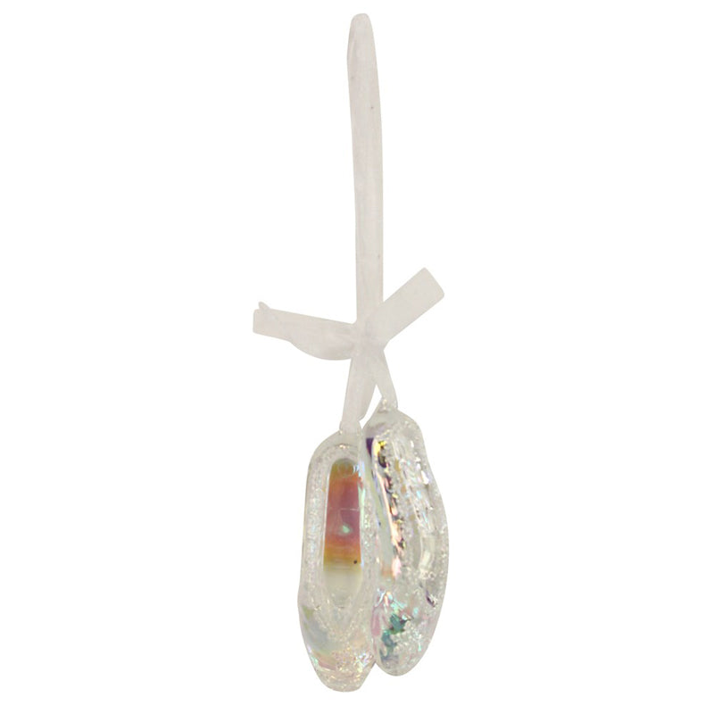 Gisela Graham Rainbow Iridescent Ballet Shoes image 0